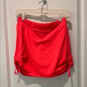 ZELOS Neon Orange Athletic Skort